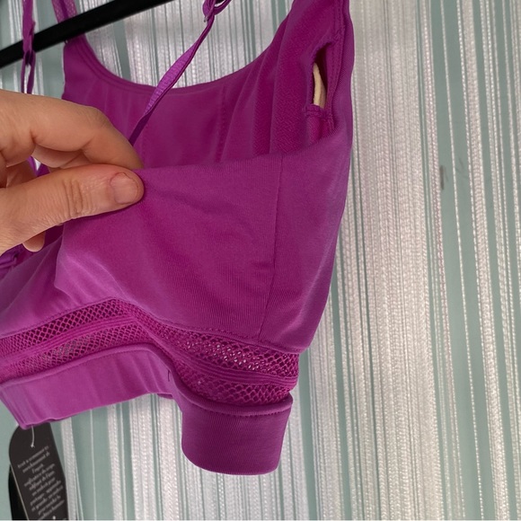 Pink Purple Sports Bra NWT Size Size M - Picture 12 of 17
